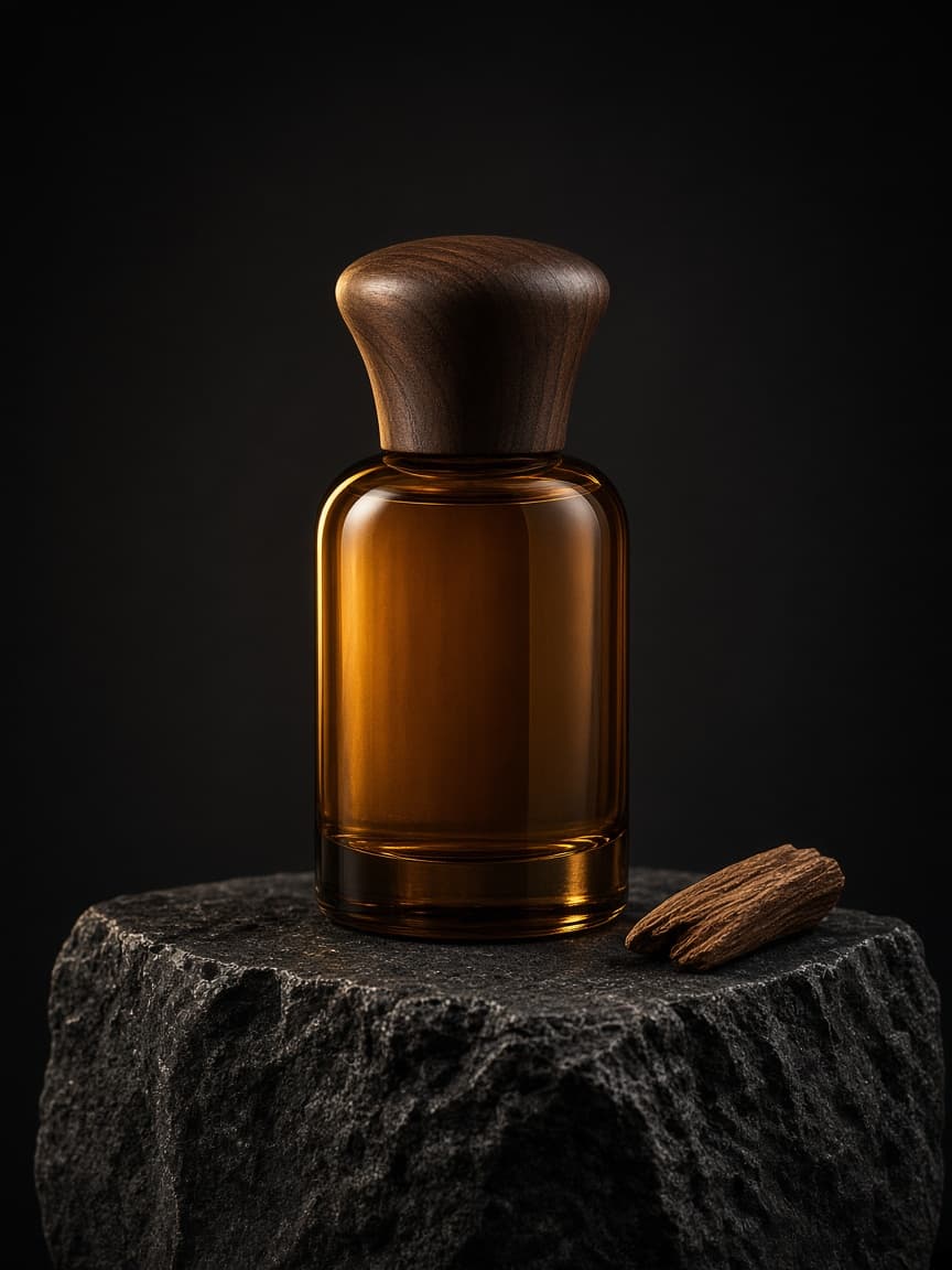 Frasco de Santal Ambre